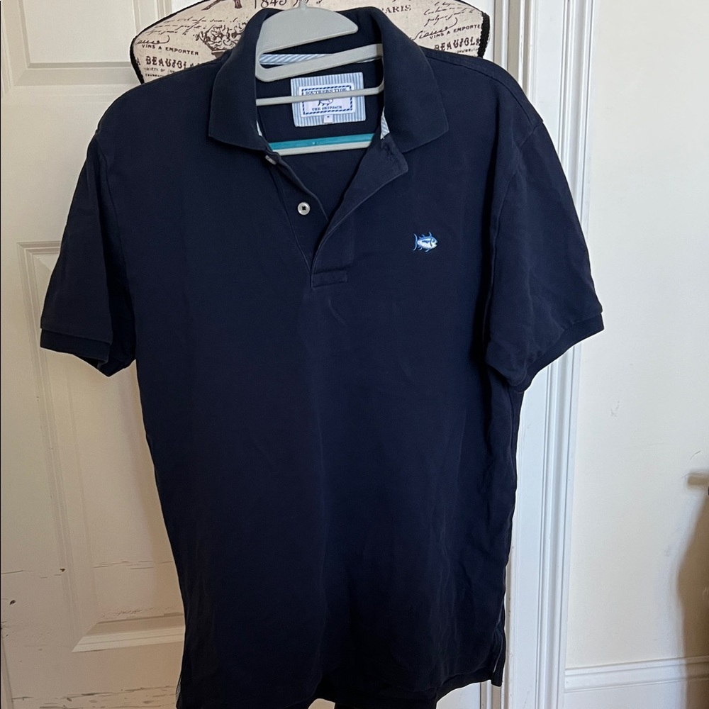 Southern Tide Navy Polo Shirt